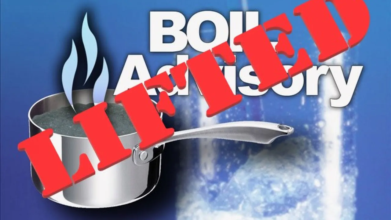 Boil Water Advisory-LIFTED